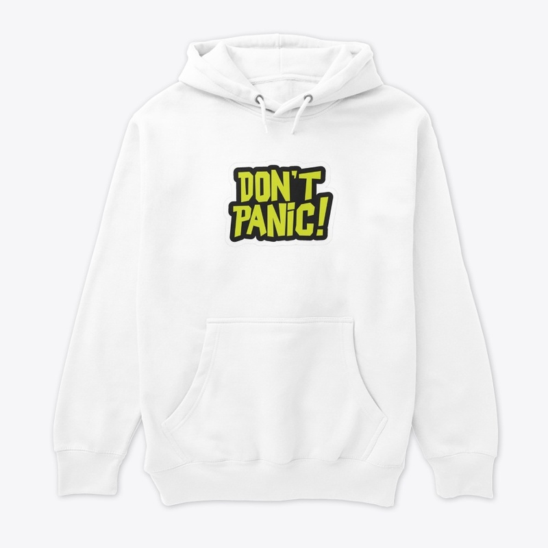 don't panic t shirt