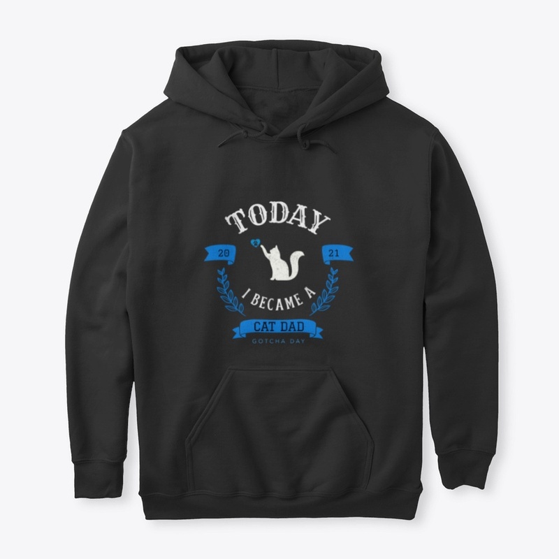 2021 Gotcha Day Cat Dad Design 