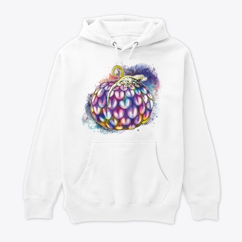 Crested Gecko Pumpkin Galaxy Merch