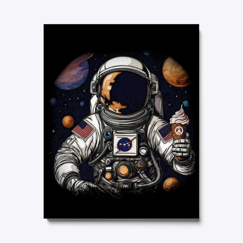 Peaceful Astronaut