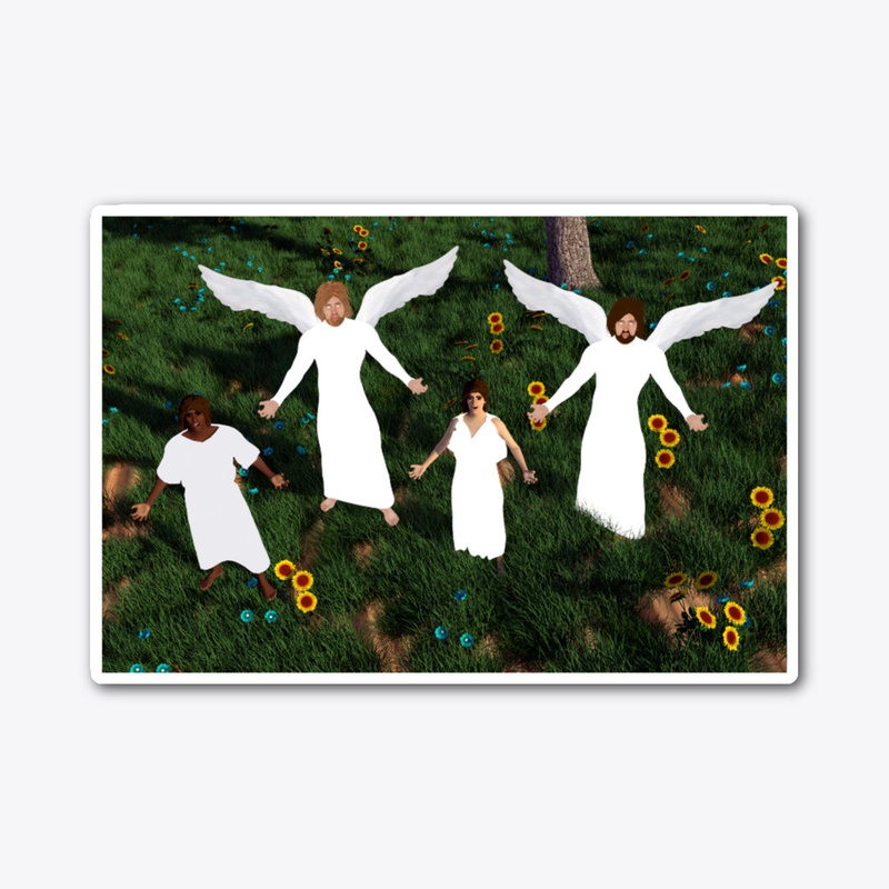 Adam and Eve singing 