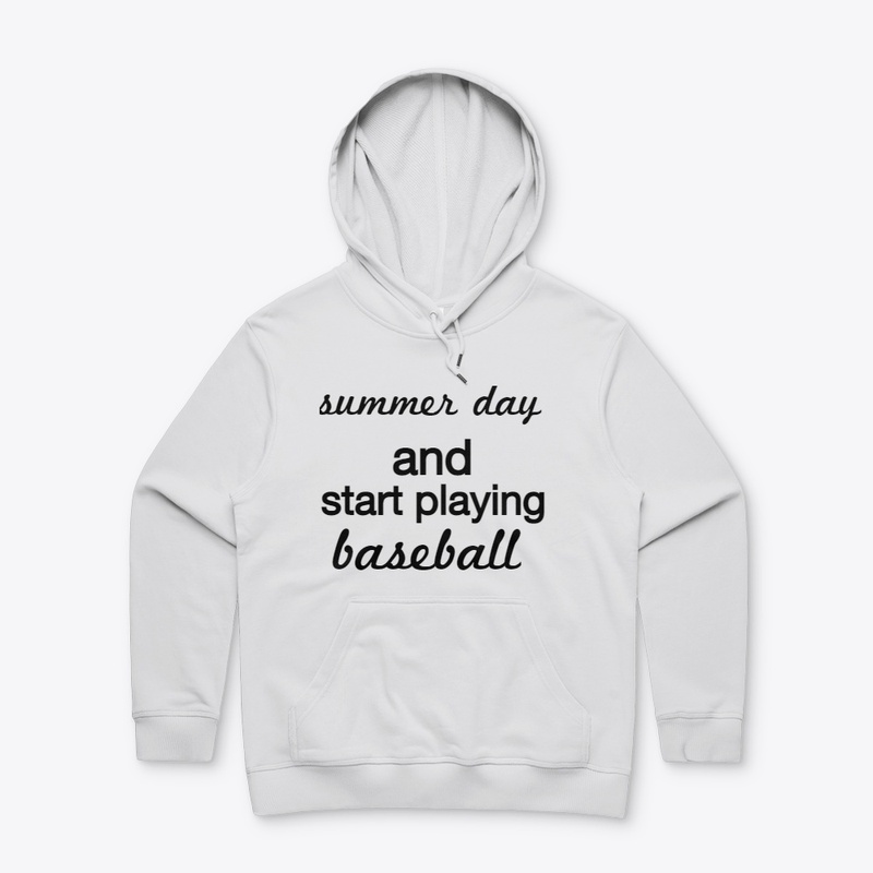 start playing baseball t-shirt