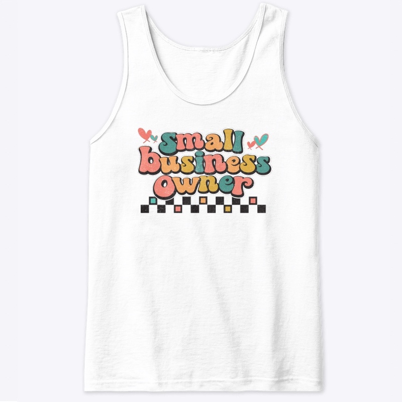 Retro small business owner