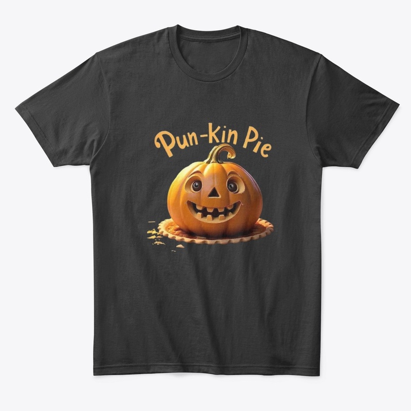 Pun-Kin Pie Halloween Pumpkin Pie