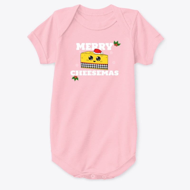 Funny Christmas Kawaii Merry Cheesemas