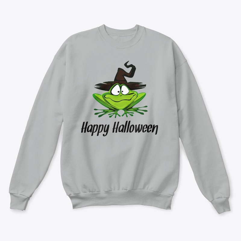 Happy Halloween frog