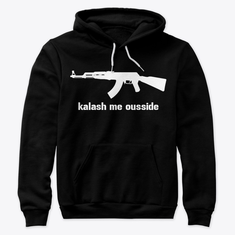 Kalash Me Ousside - White Logo