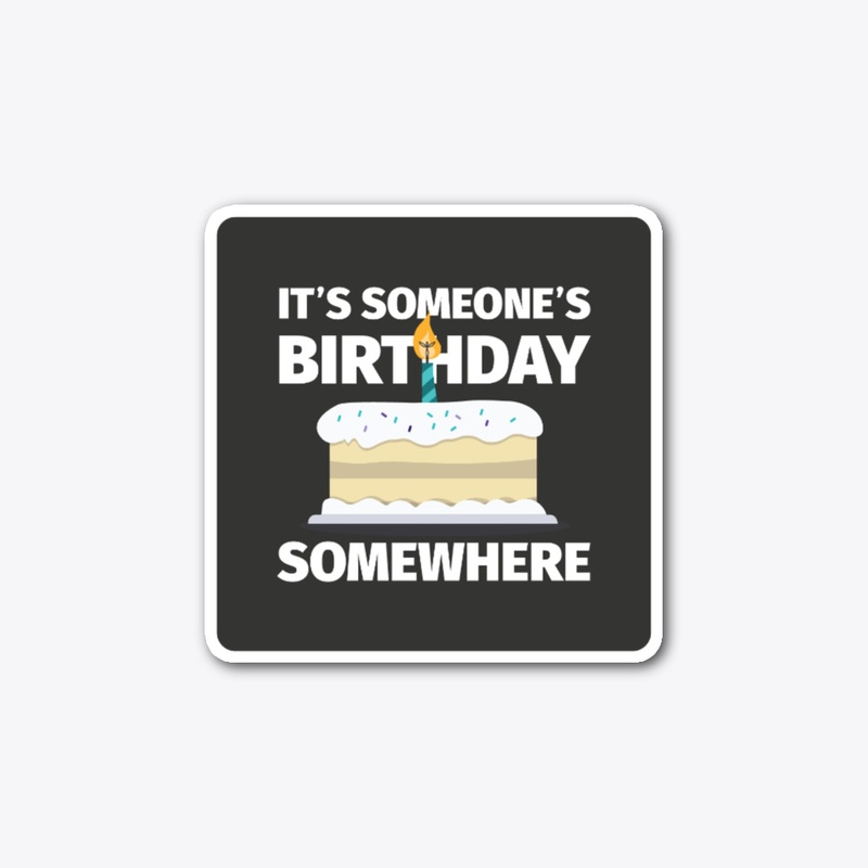 D3RP Birthday Sticker