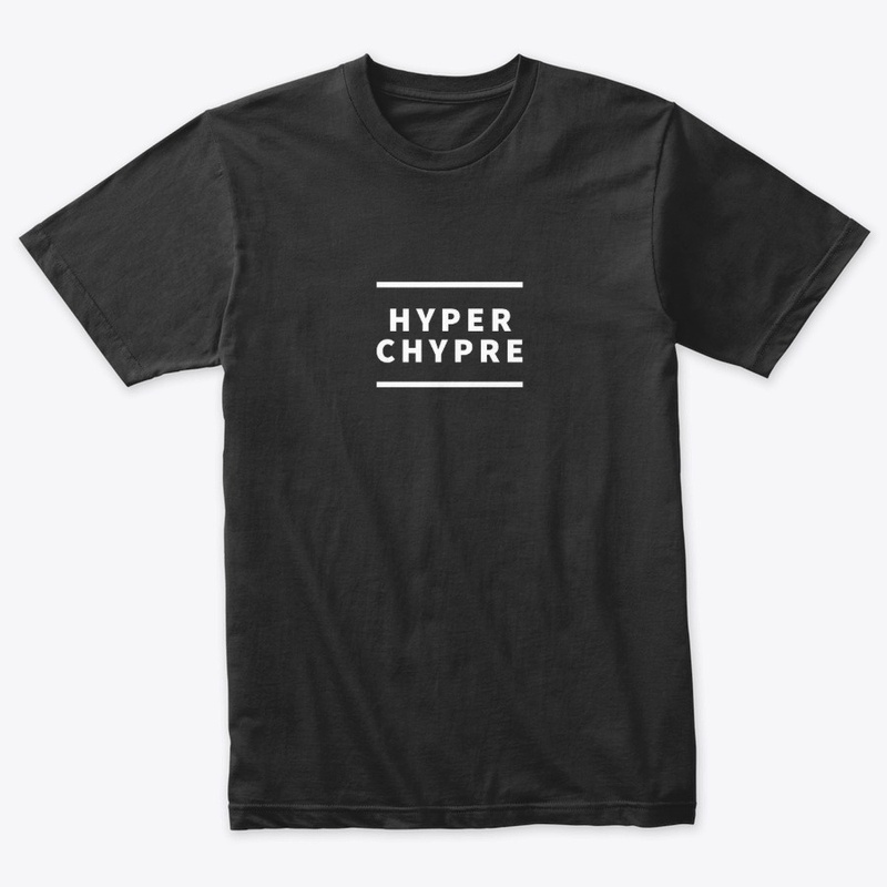 Hyper Chypre T-Shirt (with white text)