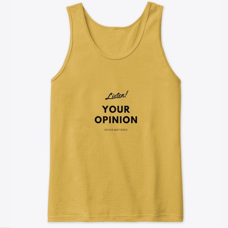 No Opinions Allowed