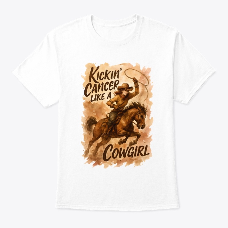 Cowgirl Cancer Fighter Tee