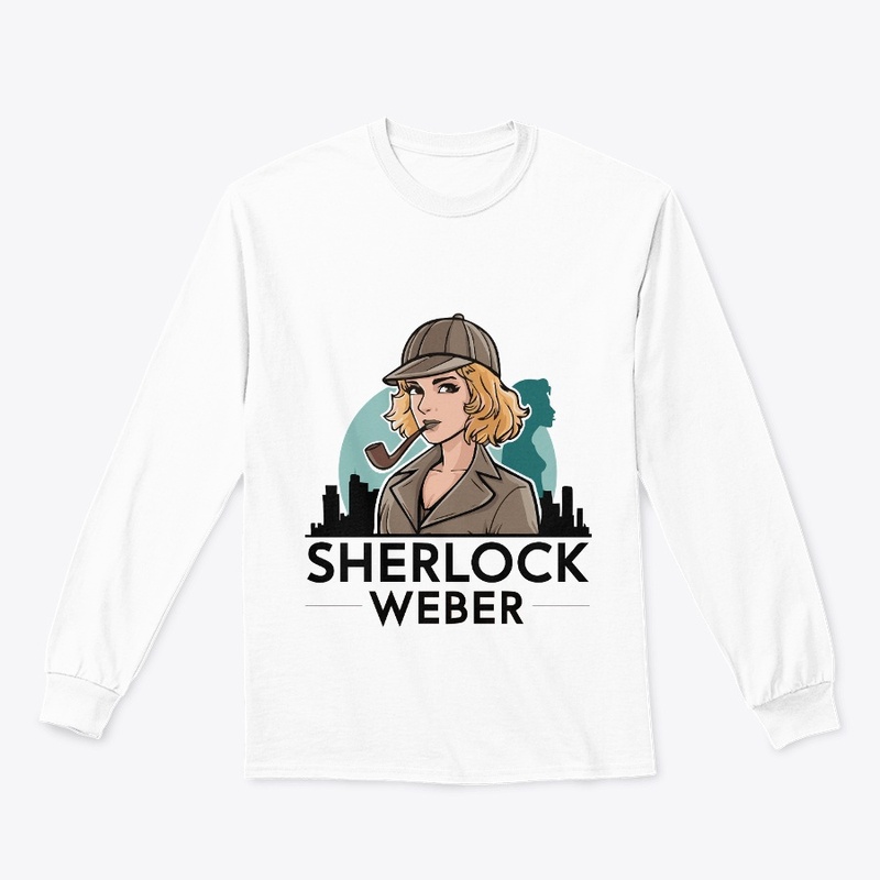 Sherlock Weber typography T-Shirt.
