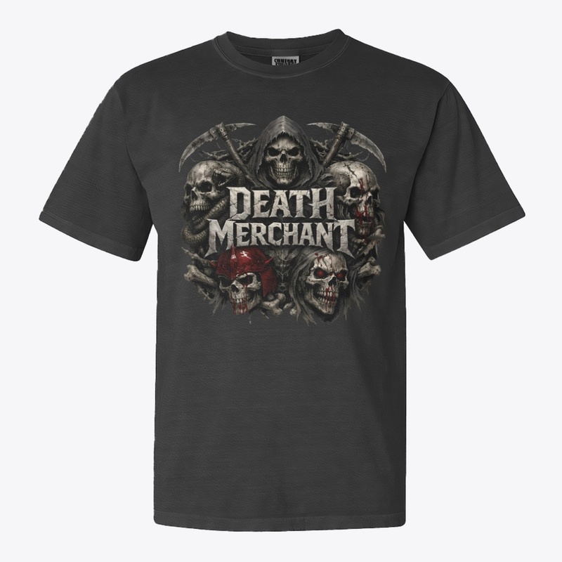 Death Merchants 9166 - Comfort Colors 1717 | Classic Heavyweight T-Shirt