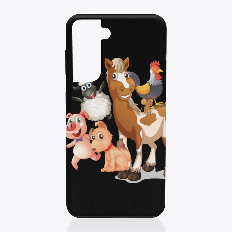 Cute farm animals