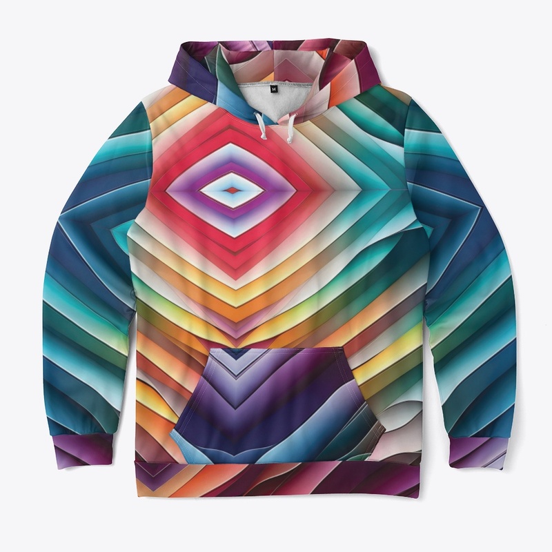 Vibrant Color Rainbow Shape