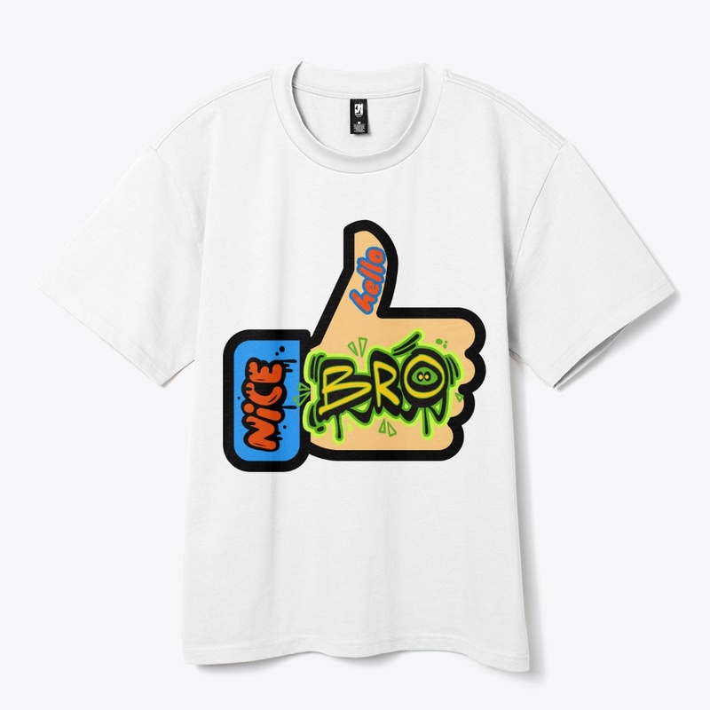 Nice Bro / Smile Bro Kids & Gents Tee