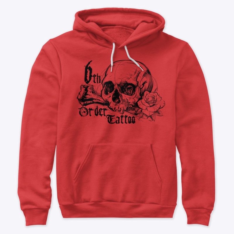 Skull Sketch (Black Print)
