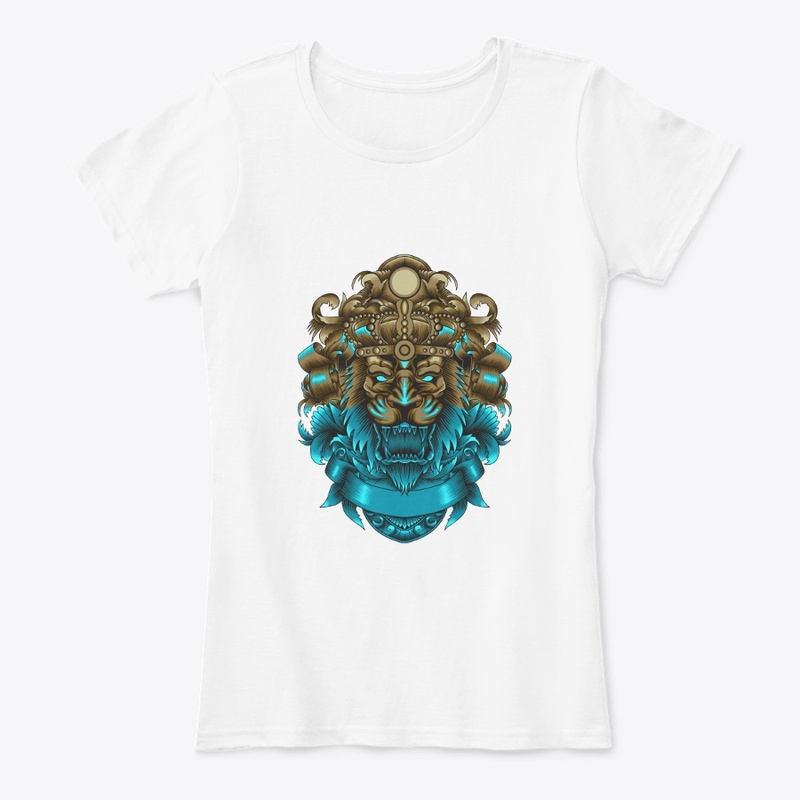lion face