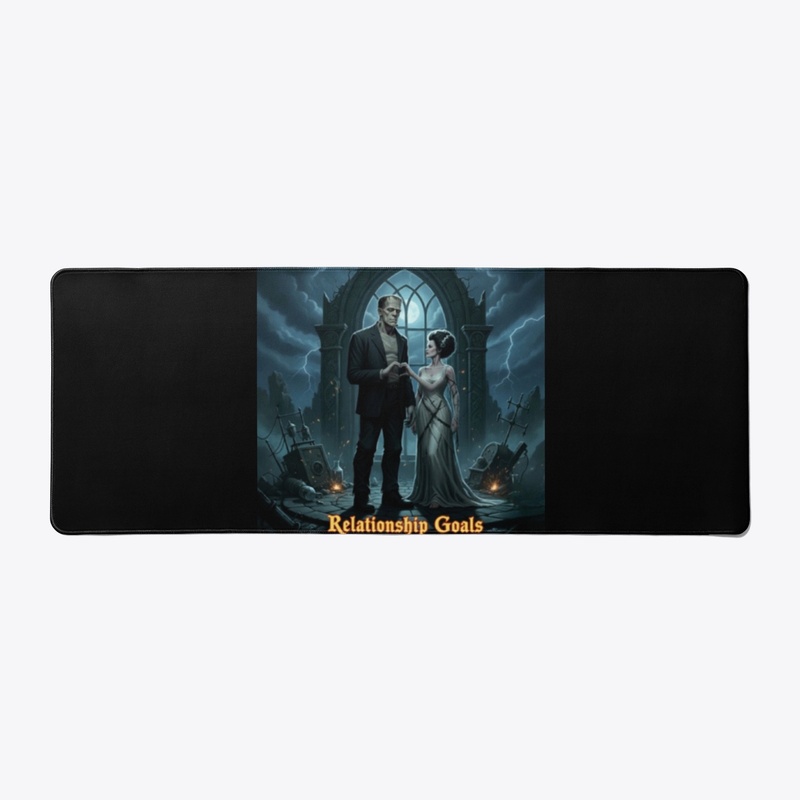 Frankenstein With Bride Heart Hands