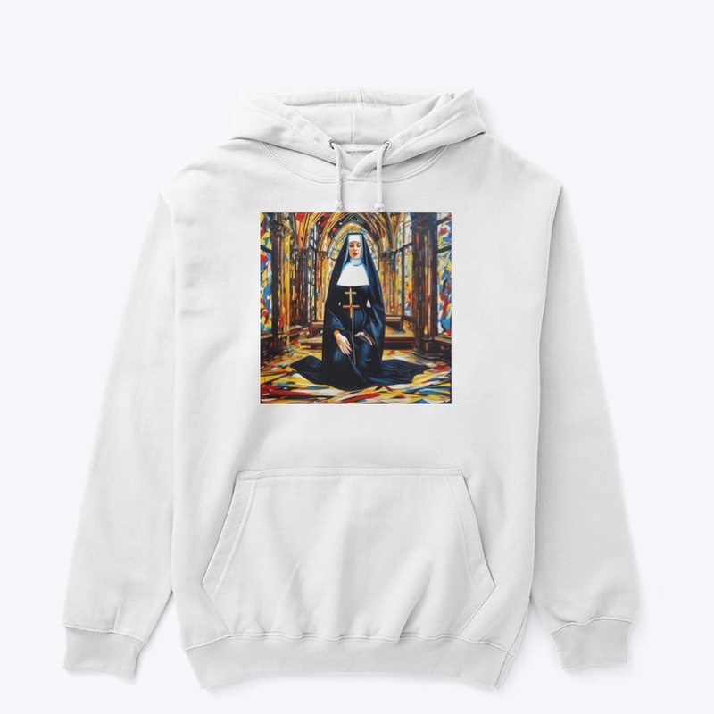 Nun splashes church