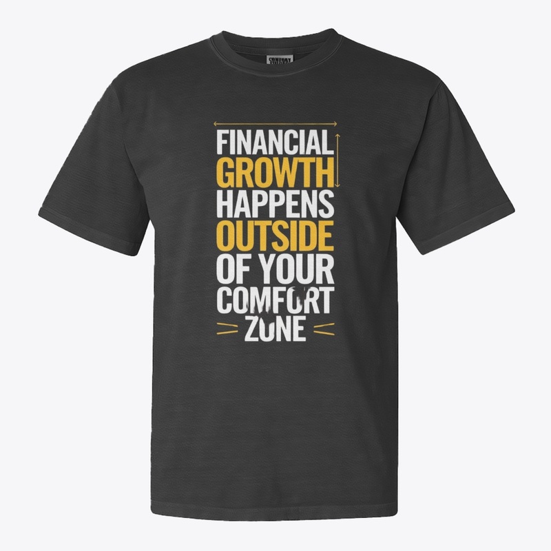 Financial Printed Long Sleeve Tee