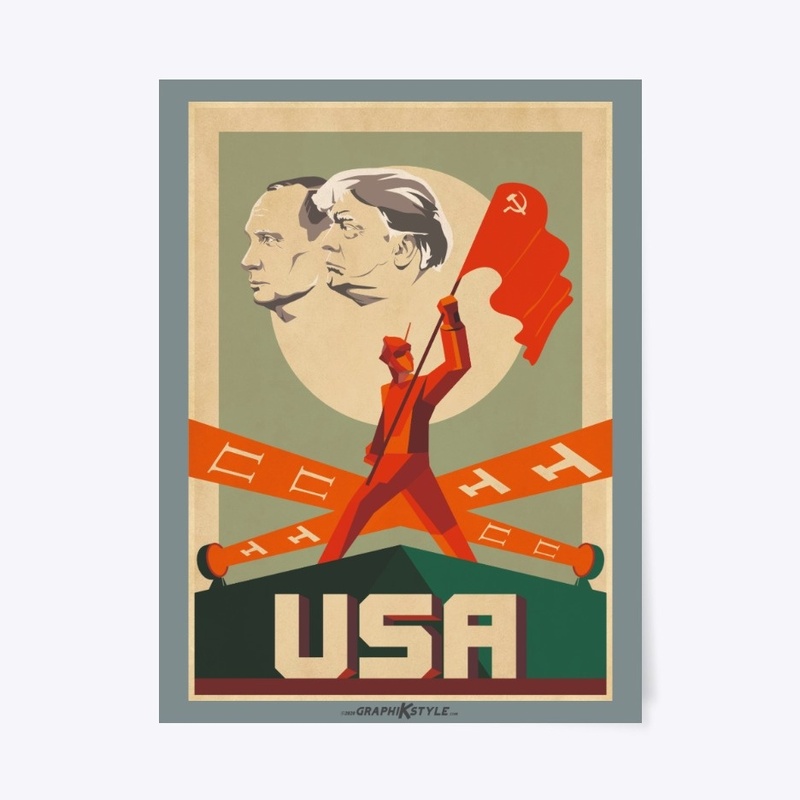 TrumPutin in the USSA, I mean USA! MAGA!