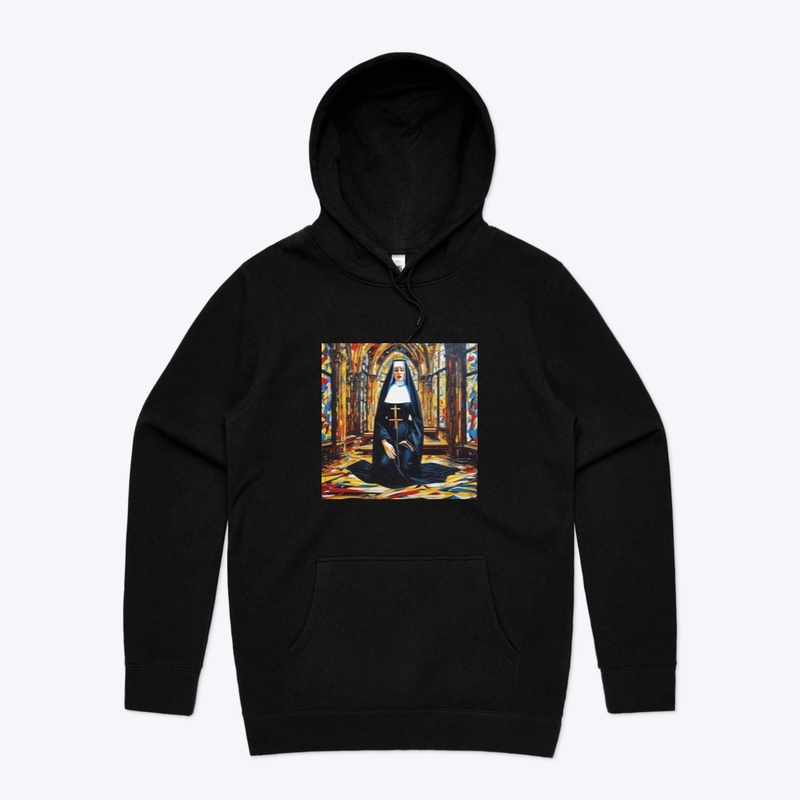 Nun splashes church
