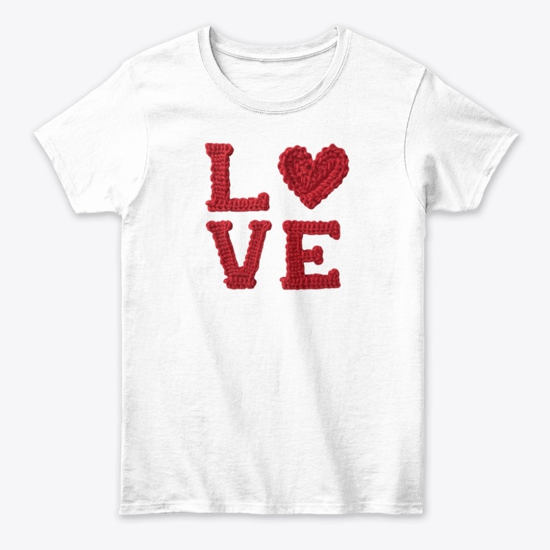 T-Shirt Valentine LOVE Word Design