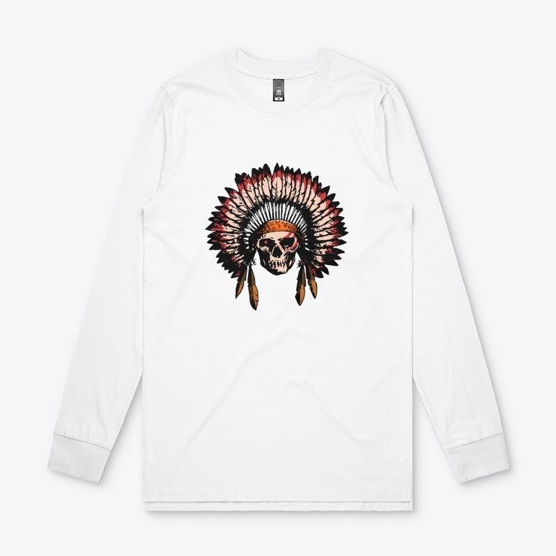 Tribal chief skull