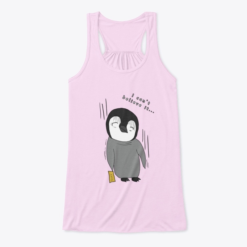 Shocked - Cute Baby Penguin Design