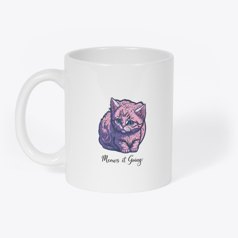 Pawsitively Adorable,Cute Cat, design