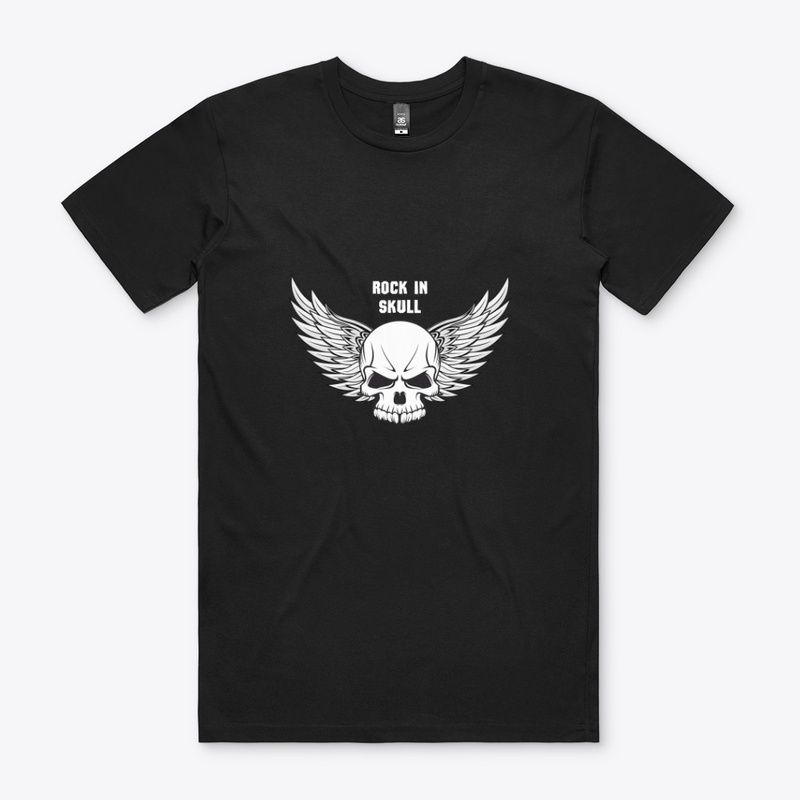 ROCK IN SKULL