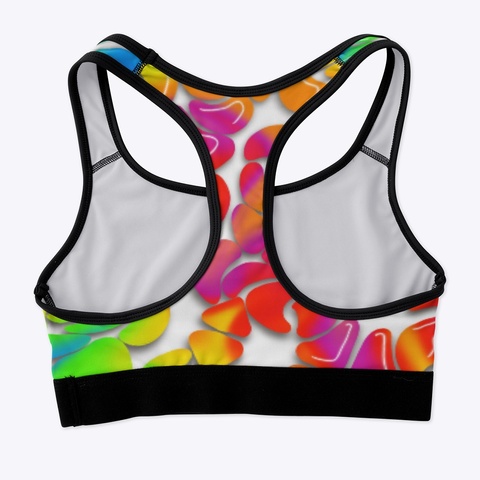 Training Bruh For Women Workout White T-Shirt Back