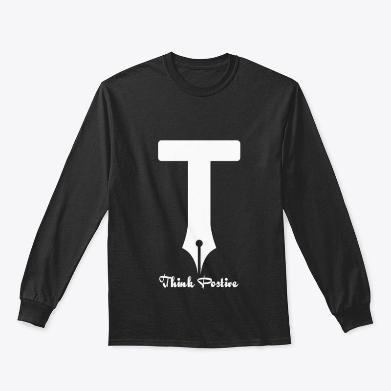 New Design Think postive T-shirts  