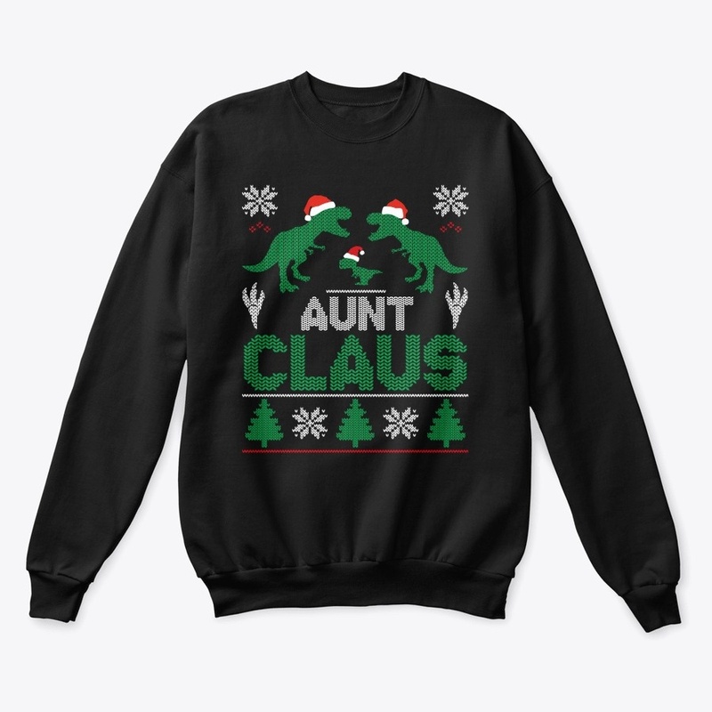 Womens Aunt Claus Matching Famiy Group C