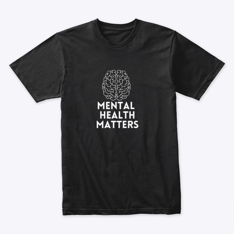 Mental Health Matters White Diagram