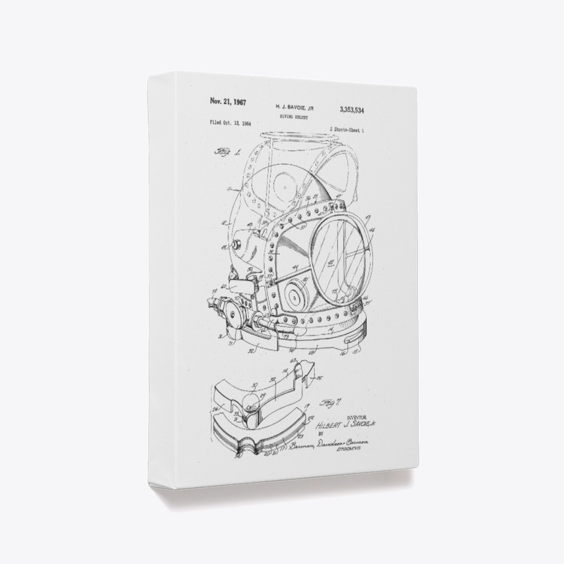 Diving Helmet Patent