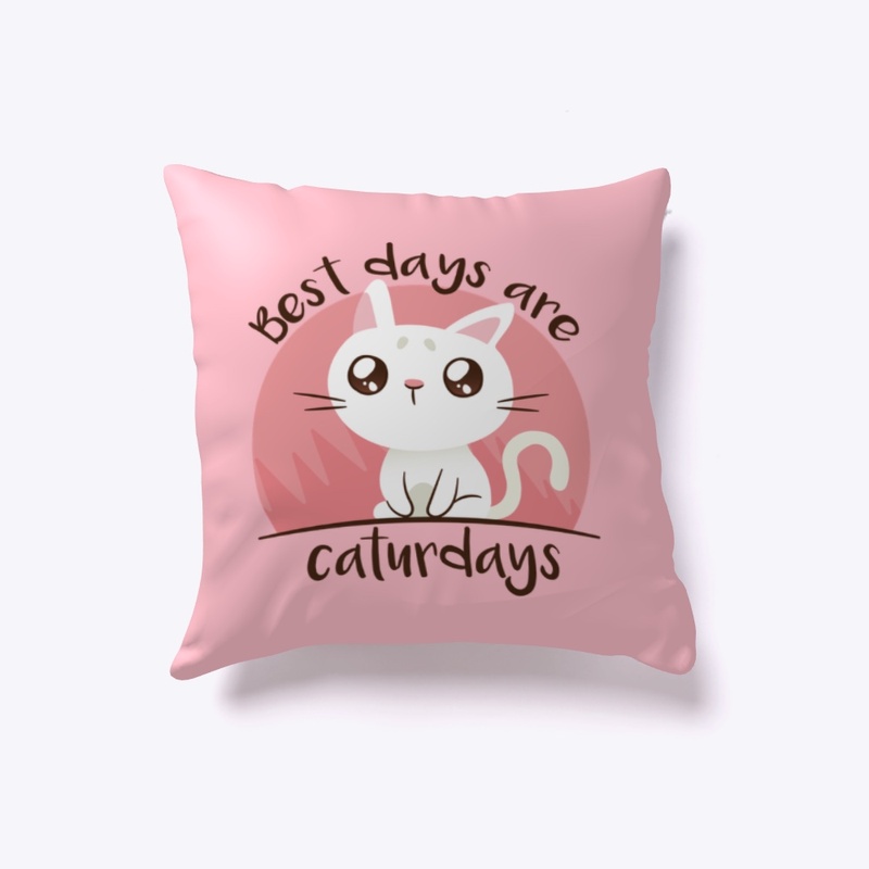 caturday pillow