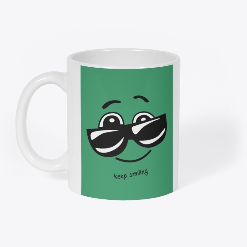 Women's Smiley Face Sunglasses T-Shirt 