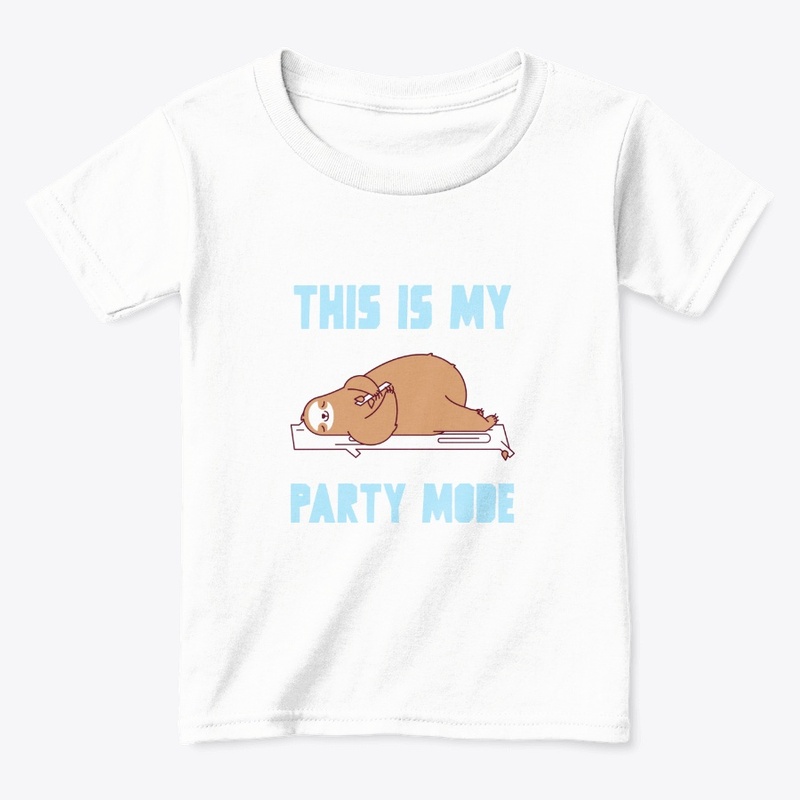 Sloth This is my party mode