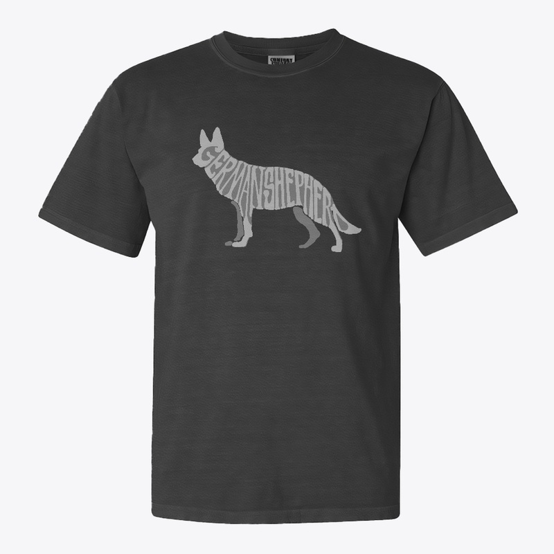 German Shepherd Word Art