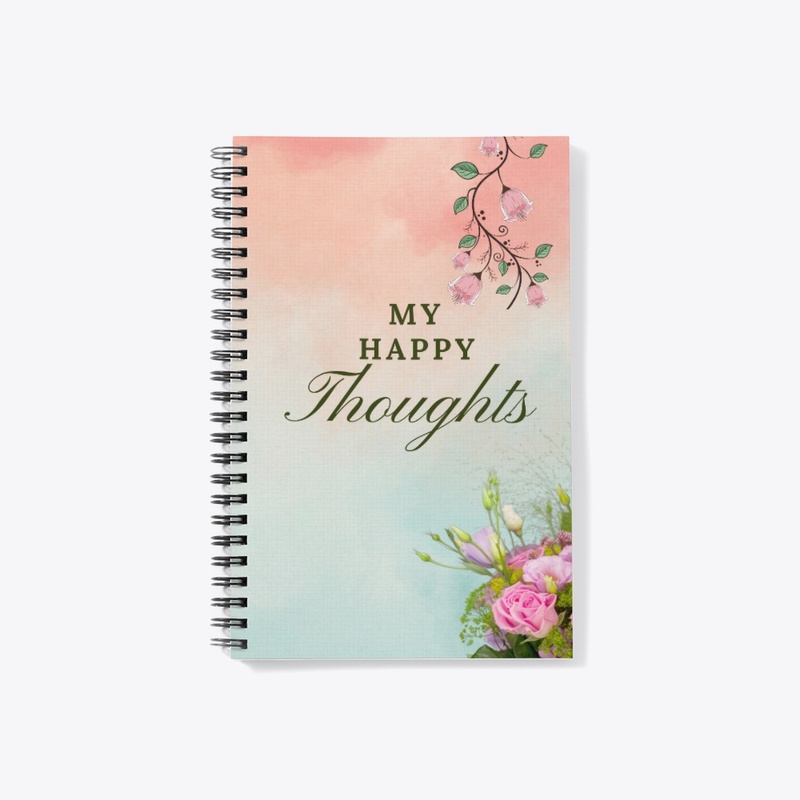 My Happy Thoughts Journal Diary