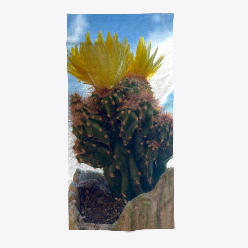 Cactus Haze Series 6: Beach Towel