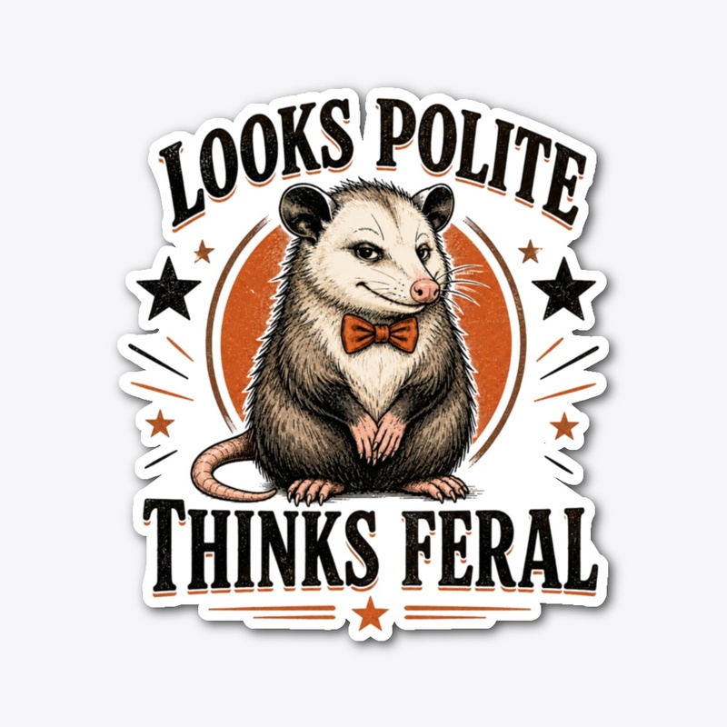 Looks Polite Thinks Feral