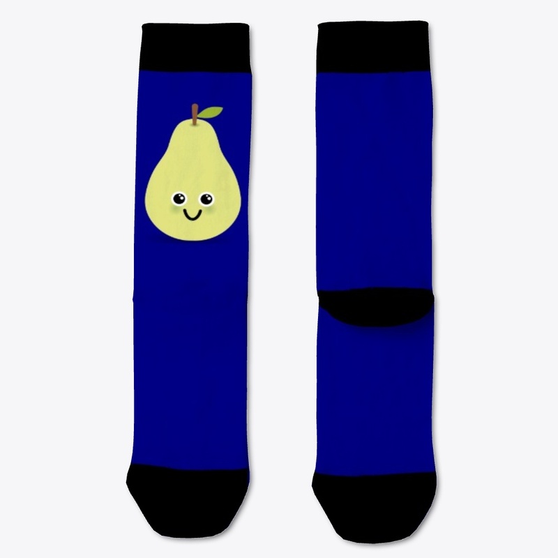 Simple Pear Face Halloween Costume