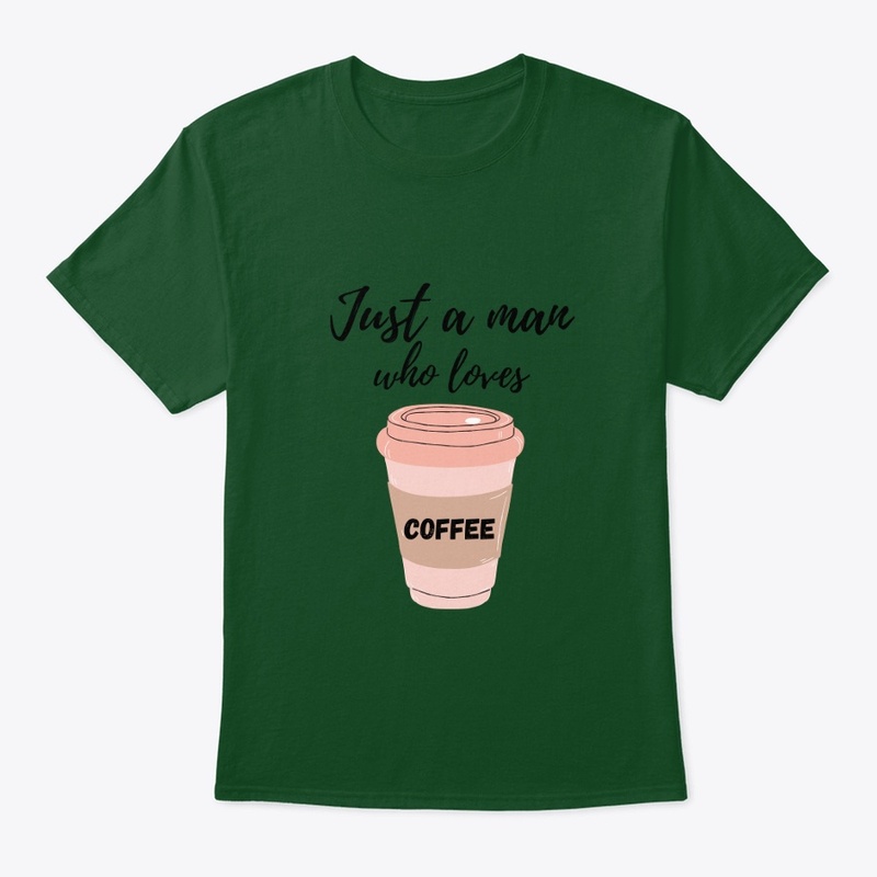 just a man who love coffe