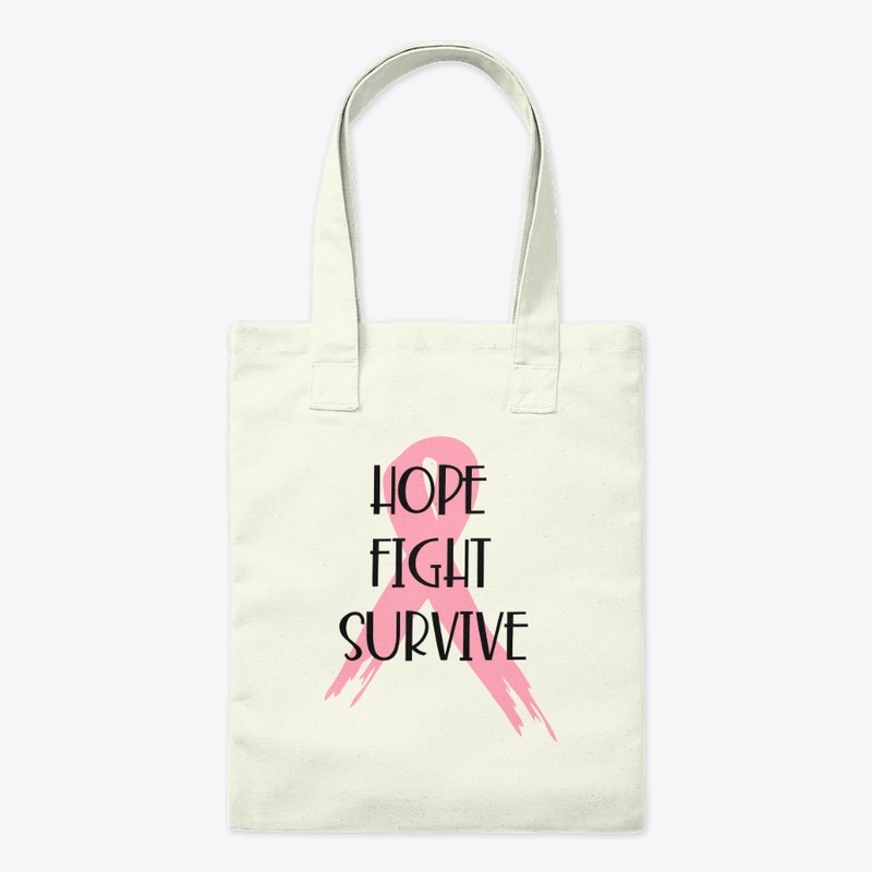 Breast Cancer T-Shirt Hope Fight Survive