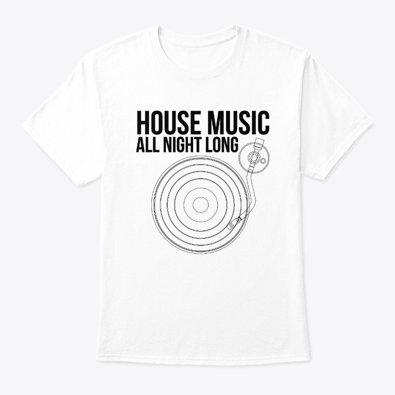 House Music All Night Long Turntable
