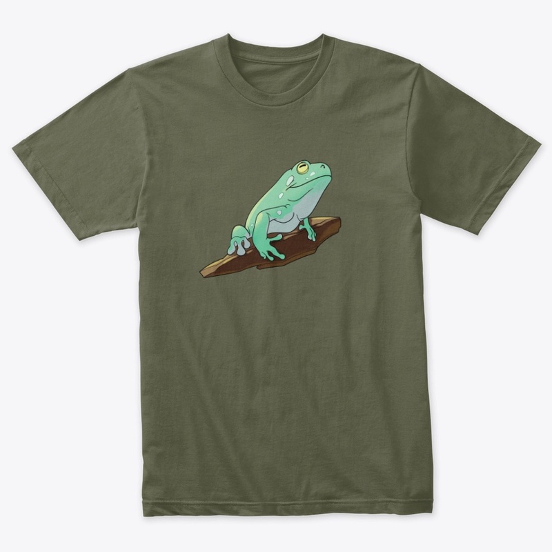 Linguine Whites Tree Frog Extra Soft Tee