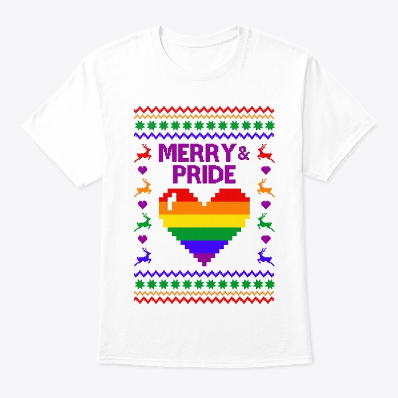 Merry And Pride LGBT Ugly Sweater